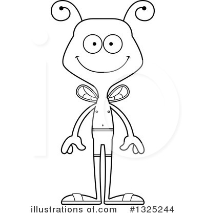 Royalty-Free (RF) Bee Clipart Illustration by Cory Thoman - Stock Sample #1325244