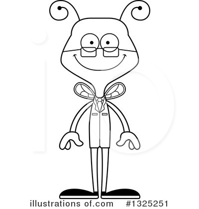 Royalty-Free (RF) Bee Clipart Illustration by Cory Thoman - Stock Sample #1325251