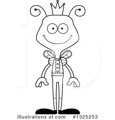 Royalty-Free (RF) Bee Clipart Illustration by Cory Thoman - Stock Sample #1325253