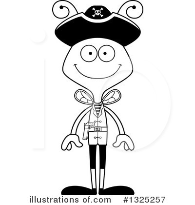 Royalty-Free (RF) Bee Clipart Illustration by Cory Thoman - Stock Sample #1325257