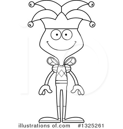 Royalty-Free (RF) Bee Clipart Illustration by Cory Thoman - Stock Sample #1325261