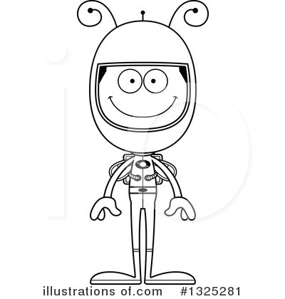 Royalty-Free (RF) Bee Clipart Illustration by Cory Thoman - Stock Sample #1325281