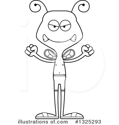 Royalty-Free (RF) Bee Clipart Illustration by Cory Thoman - Stock Sample #1325293