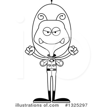 Royalty-Free (RF) Bee Clipart Illustration by Cory Thoman - Stock Sample #1325297