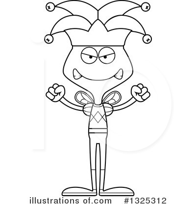 Royalty-Free (RF) Bee Clipart Illustration by Cory Thoman - Stock Sample #1325312