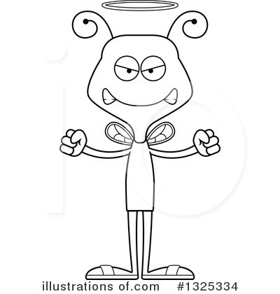 Royalty-Free (RF) Bee Clipart Illustration by Cory Thoman - Stock Sample #1325334