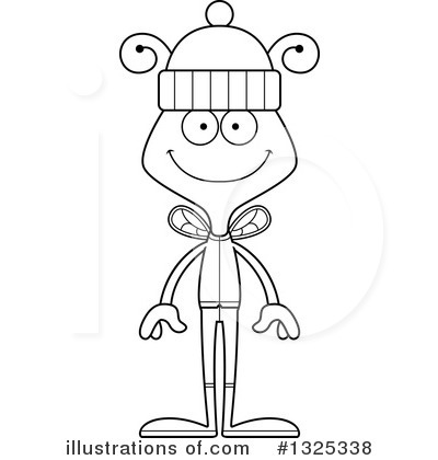 Royalty-Free (RF) Bee Clipart Illustration by Cory Thoman - Stock Sample #1325338