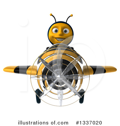 Bee Clipart #1337020 by Julos