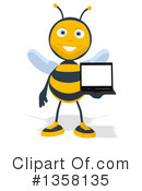 Bee Clipart #1358135 by Julos
