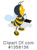 Bee Clipart #1358136 by Julos