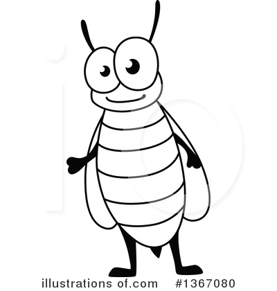 Royalty-Free (RF) Bee Clipart Illustration by Vector Tradition SM - Stock Sample #1367080