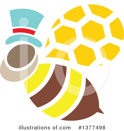 Bees Clipart #1377498 by Cherie Reve
