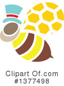 Bee Clipart #1377498 by Cherie Reve