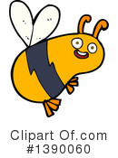 Bee Clipart #1390060 by lineartestpilot
