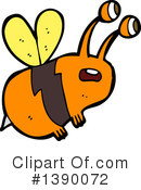 Bee Clipart #1390072 by lineartestpilot