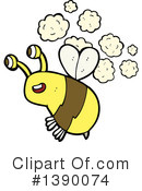 Bee Clipart #1390074 by lineartestpilot