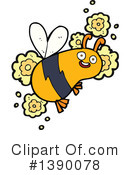 Bee Clipart #1390078 by lineartestpilot