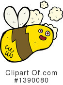 Bee Clipart #1390080 by lineartestpilot