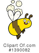 Bee Clipart #1390082 by lineartestpilot