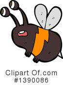 Bee Clipart #1390086 by lineartestpilot