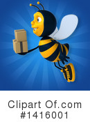 Bee Clipart #1416001 by Julos