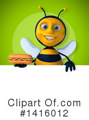 Bee Clipart #1416012 by Julos