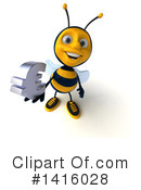 Bee Clipart #1416028 by Julos