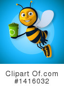 Bee Clipart #1416032 by Julos