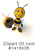 Bee Clipart #1416035 by Julos