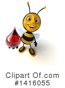 Bee Clipart #1416055 by Julos