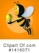 Bee Clipart #1416071 by Julos
