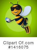 Bee Clipart #1416075 by Julos