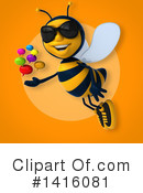 Bee Clipart #1416081 by Julos