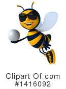 Bee Clipart #1416092 by Julos
