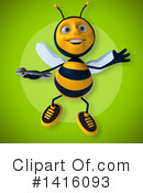 Bee Clipart #1416093 by Julos