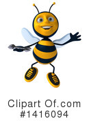 Bee Clipart #1416094 by Julos