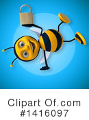 Bee Clipart #1416097 by Julos