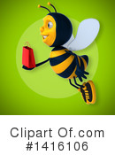 Bee Clipart #1416106 by Julos