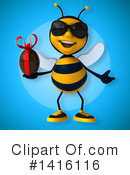 Bee Clipart #1416116 by Julos