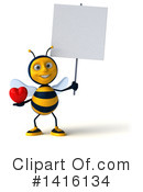 Bee Clipart #1416134 by Julos