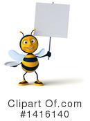 Bee Clipart #1416140 by Julos