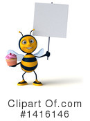 Bee Clipart #1416146 by Julos