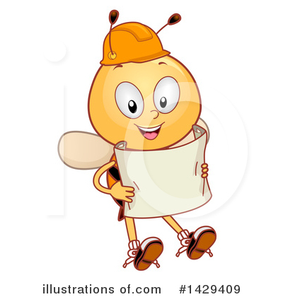 Royalty-Free (RF) Bee Clipart Illustration by BNP Design Studio - Stock Sample #1429409