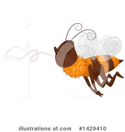 Royalty-Free (RF) Bee Clipart Illustration by BNP Design Studio - Stock Sample #1429410