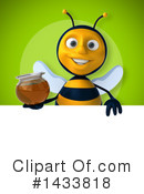 Bee Clipart #1433818 by Julos