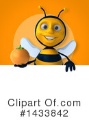 Bee Clipart #1433842 by Julos