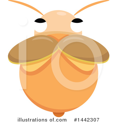 Royalty-Free (RF) Bee Clipart Illustration by BNP Design Studio - Stock Sample #1442307