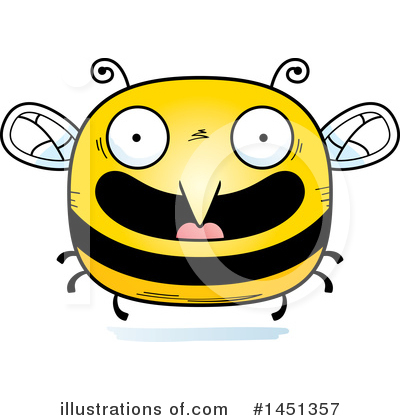 Bee Clipart #1451357 by Cory Thoman