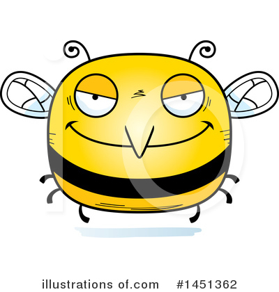 Royalty-Free (RF) Bee Clipart Illustration by Cory Thoman - Stock Sample #1451362
