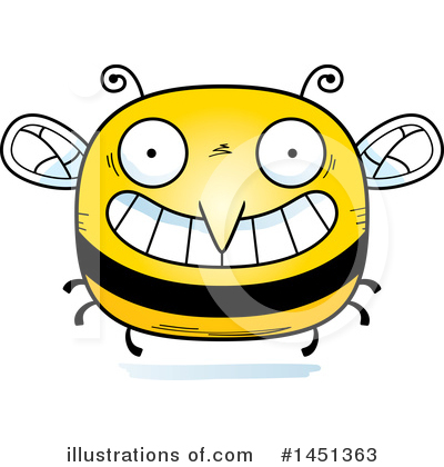 Royalty-Free (RF) Bee Clipart Illustration by Cory Thoman - Stock Sample #1451363